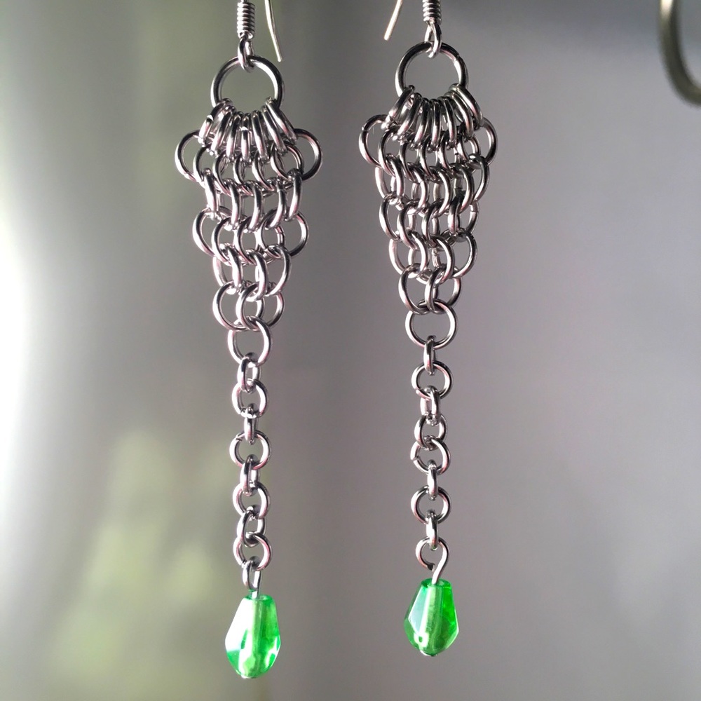 Stainless steel earrings